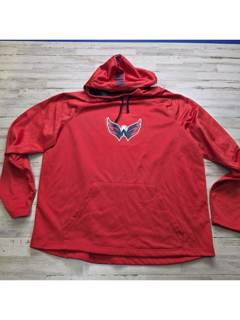 Fanatics Washington Capitals NHL Hoodie Pullover Sweatshirt Mens 2XL